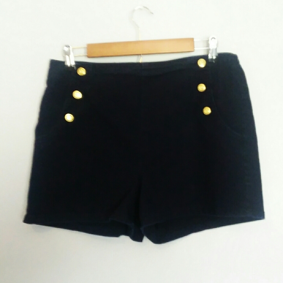 Nicki Minaj Pants - NICKI MINAJ Sailor High Waist Denim Jean Shorts